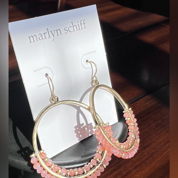 Anthropologie by Marlyn Schiff  Beaded Drop Earrings - Picture 2 of 7